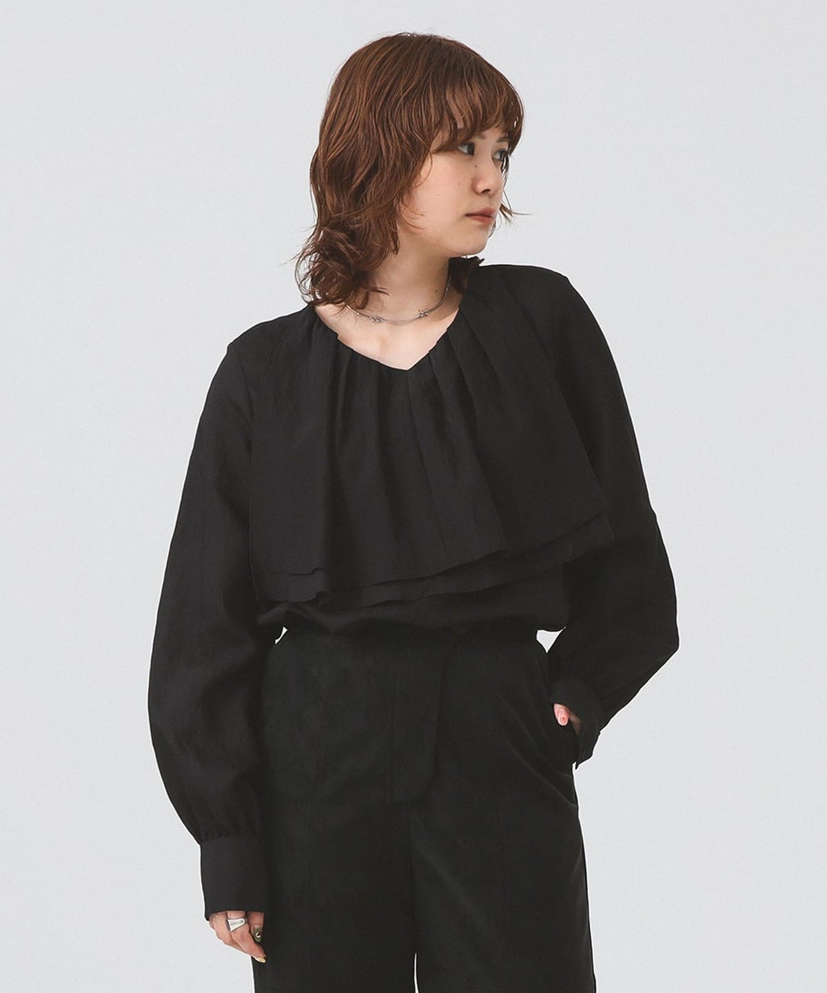 Ray BEAMS（レイ ビームス）【5/14再値下げ】RBS / レイヤー ラッフル 