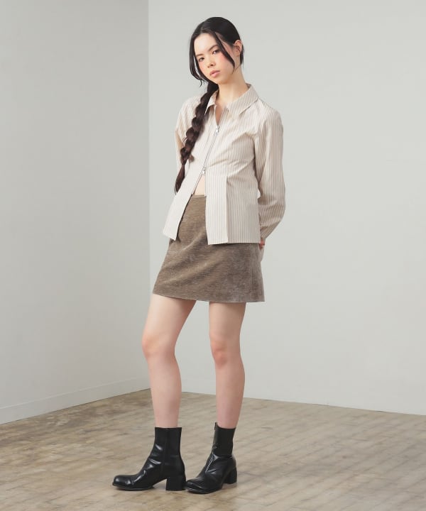 Ray BEAMS ストライプシャツ Ray BEAMS（レイビームス）の「Ray BEAMS / カラー ストライプ