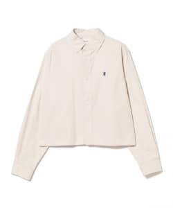 Gymphlex / コットンツイル ショート ボタンダウン シャツ
