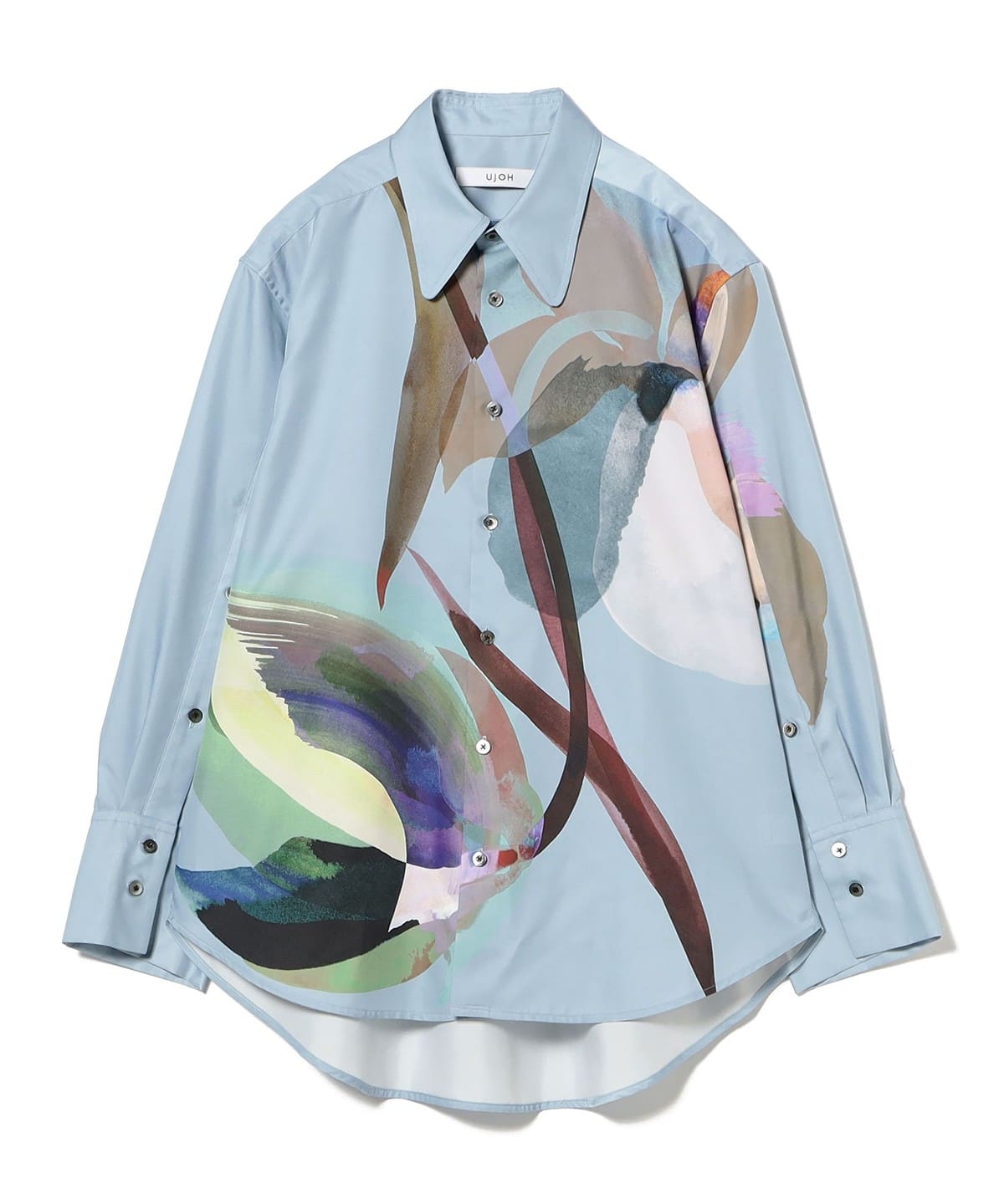 Ujoh ウジョー / オープンスリーブ シャツ シャツ・ブラウス WOMEN BLUE 2 Ujoh ウジョー / オープンスリーブ シャツ シャツ・ブラウス WOMEN BLUE 2