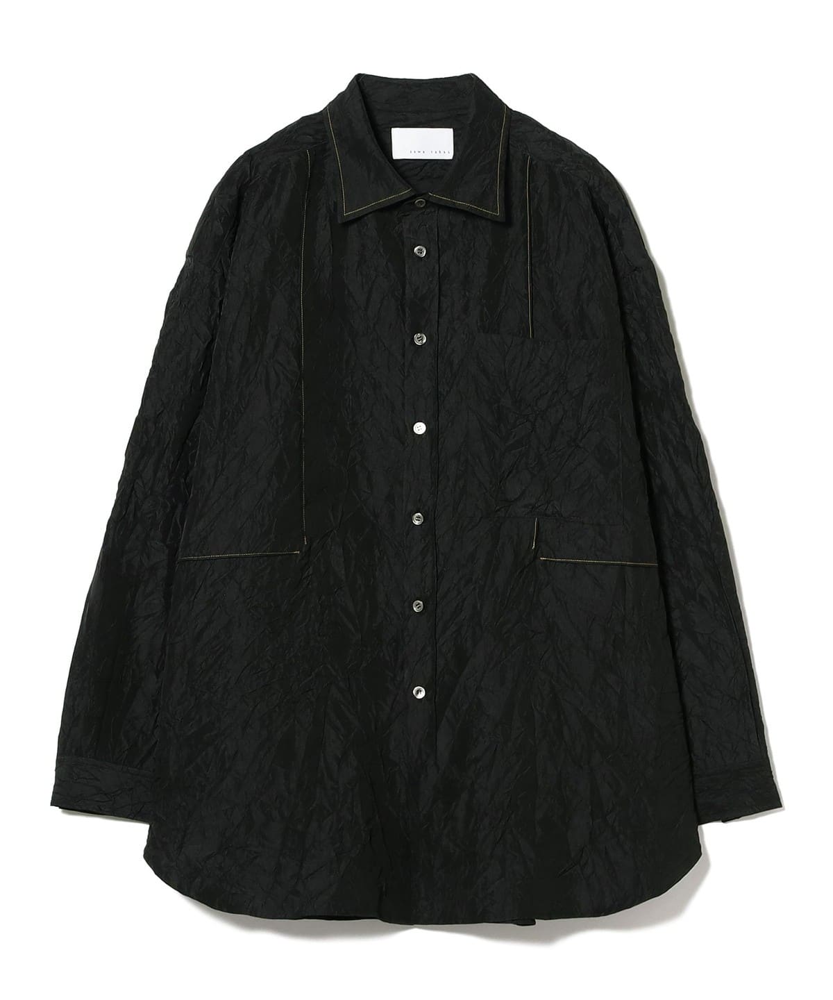 sawa takai サワタカイ / TRAVEL SHIRT シャツ・ブラウス WOMEN CRINKLE BLACK S sawa takai サワタカイ / TRAVEL SHIRT シャツ・ブラウス WOMEN CRINKLE BLACK S