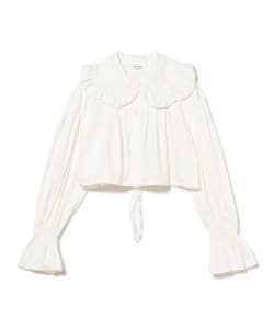 RhodolirioN / Mono Stitch Spencer Shirt Sateen