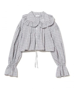 RhodolirioN / Mono Stitch Spencer Shirt Tattersall