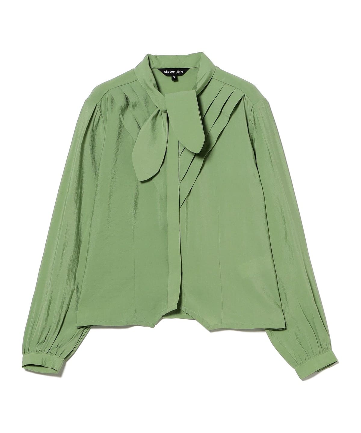 sister jane シスター ジェーン / Paper Pleat Blouse シャツ・ブラウス WOMEN GREEN S sister jane シスター ジェーン / Paper Pleat Blouse シャツ・ブラウス WOMEN GREEN S
