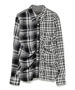 ANDERSSON BELL / Shirring Check Shirt
