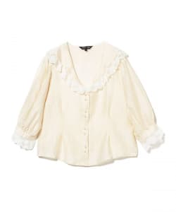sister jane / Silken Collar Blouse
