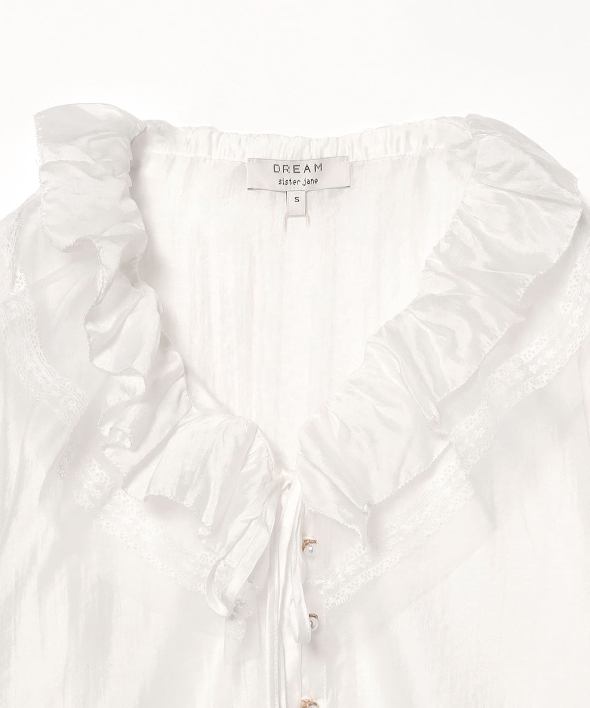 Ray BEAMS（レイ ビームス）DREAM sister jane / Poetic Ruffle Blouse