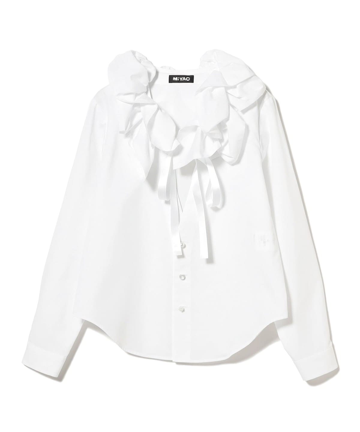 Ray BEAMS（レイ ビームス）【別注】MIYAO / フリル ブラウス（シャツ