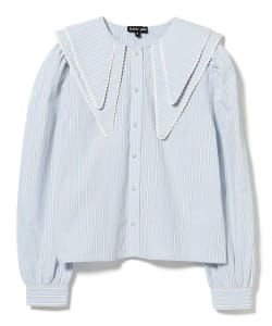 【5/14値下げ】sister jane / Dawn Stripe Double Collar Shirt