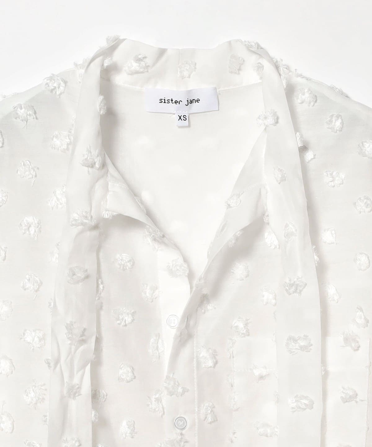 Ray BEAMS（レイ ビームス）sister jane / Orin Spot Bow Shirt 