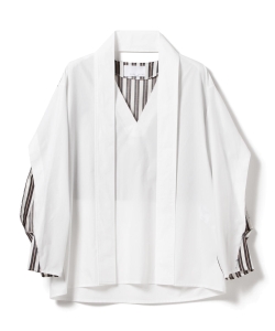 sawa takai / Vネック スラッシュ トップス