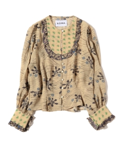 NOMA t.d / フローラ パネル ブルゾン