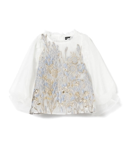 sister jane / Cheer On Jacquard Blouse