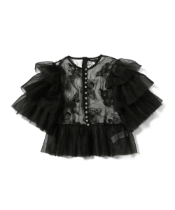 sister jane / Flutter Peplum Blouse