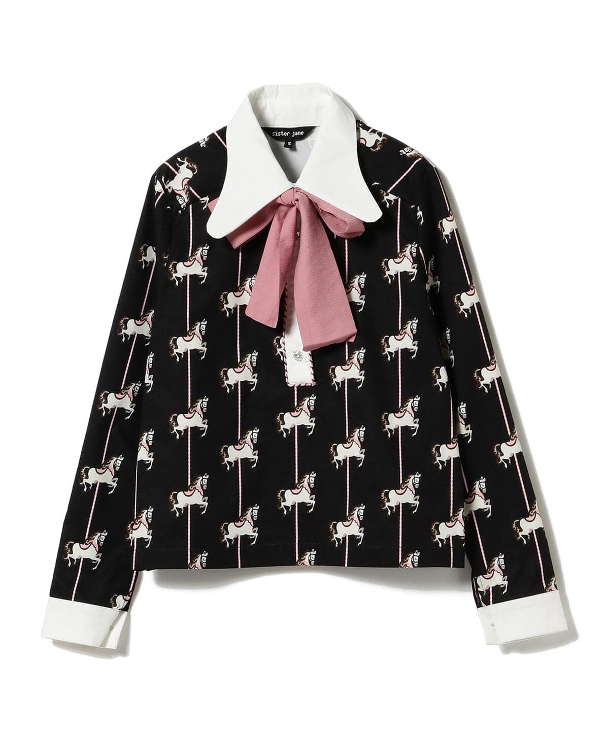 Ray Beams レイ ビームス Sister Jane Retro Collar Blouse シャツ ブラウス カジュアルシャツ 通販 Beams