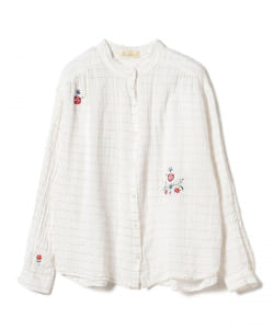 ELINA LEBESSI / Corfu Embroidery Long Sleeve Shirt