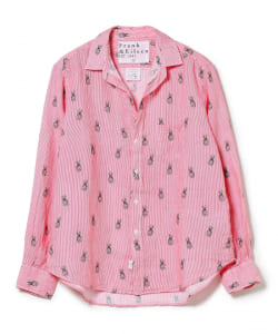 Frank&Eileen / LINEN EILEEN シャツ pink