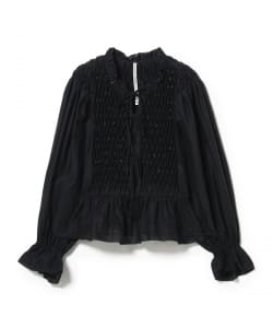 MUVEIL / スモッキングブラウス
