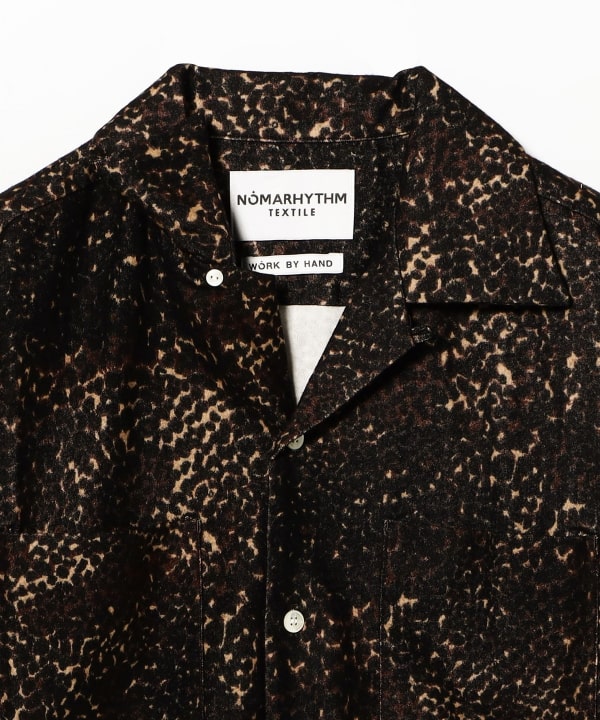 NOMARHYTHM TEXTILE / Leopard Flannel Shirt