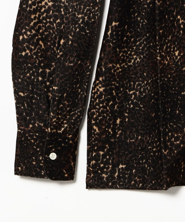 NOMARHYTHM TEXTILE / Leopard Flannel Shirt
