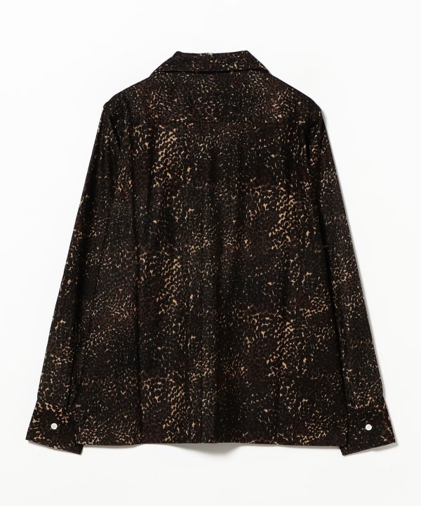 NOMARHYTHM TEXTILE / Leopard Flannel Shirt