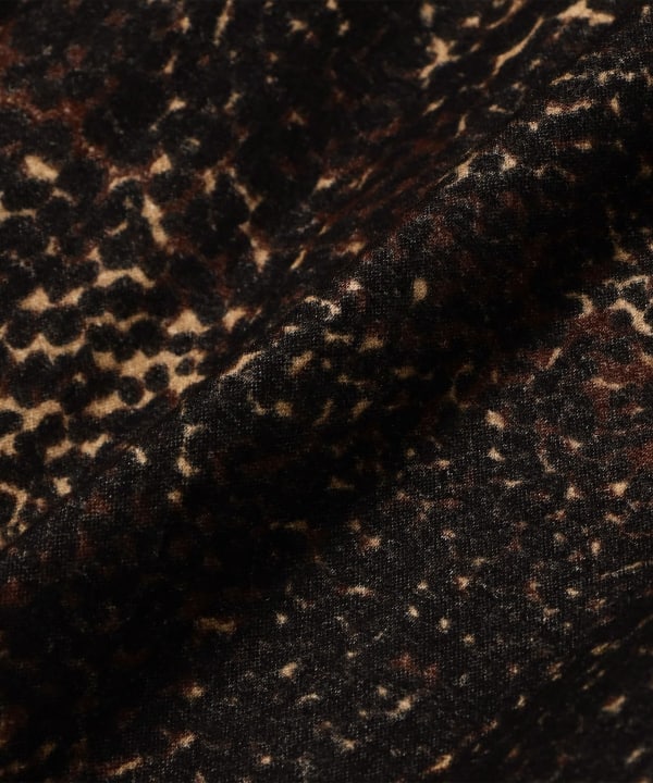 NOMARHYTHM TEXTILE / Leopard Flannel Shirt