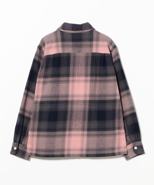 NOMARHYTHM TEXTILE / Check Flower Shirt