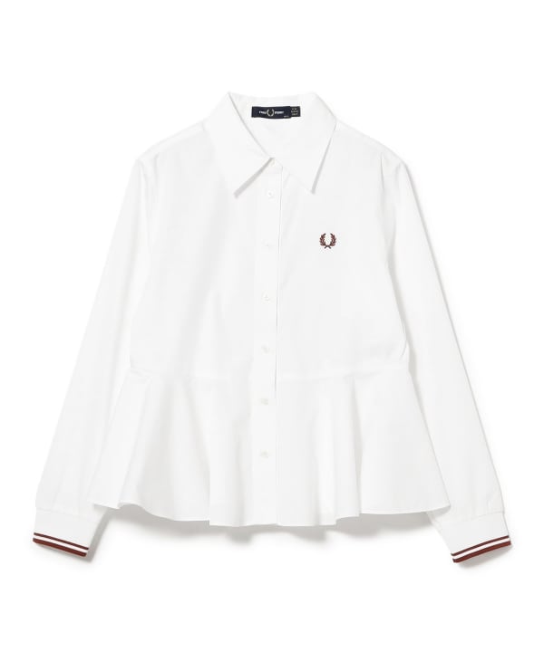 【別注】FRED PERRY × Ray BEAMS / ペプラム シャツ