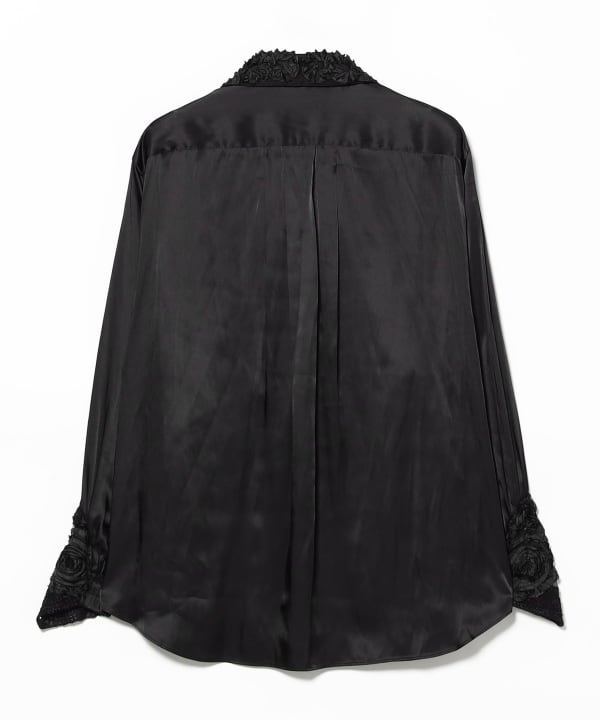 FUMIE=TANAKA / Embroidery Collar Shirt