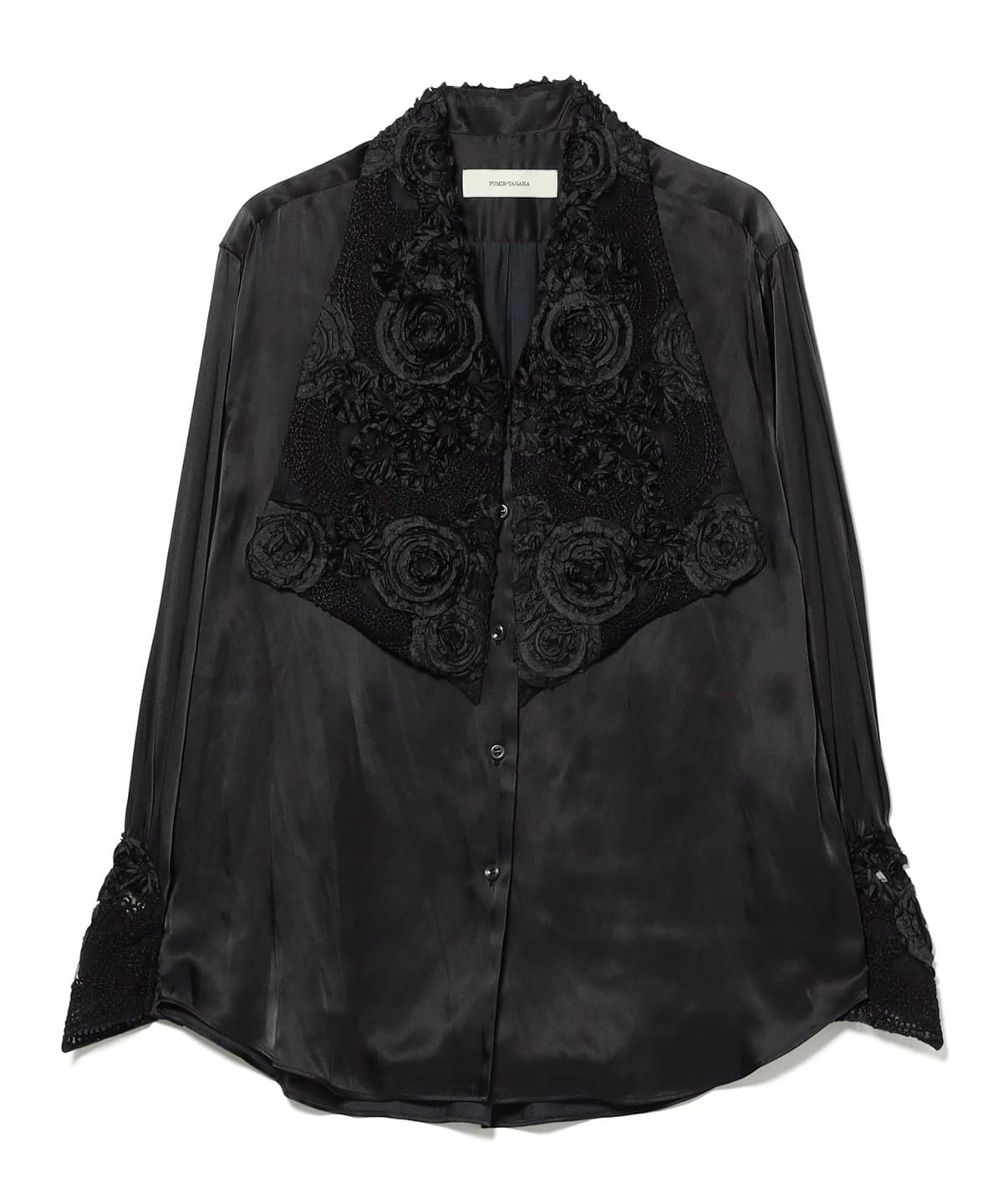 Ray BEAMS（レイ ビームス）FUMIE=TANAKA / Embroidery Collar Shirt