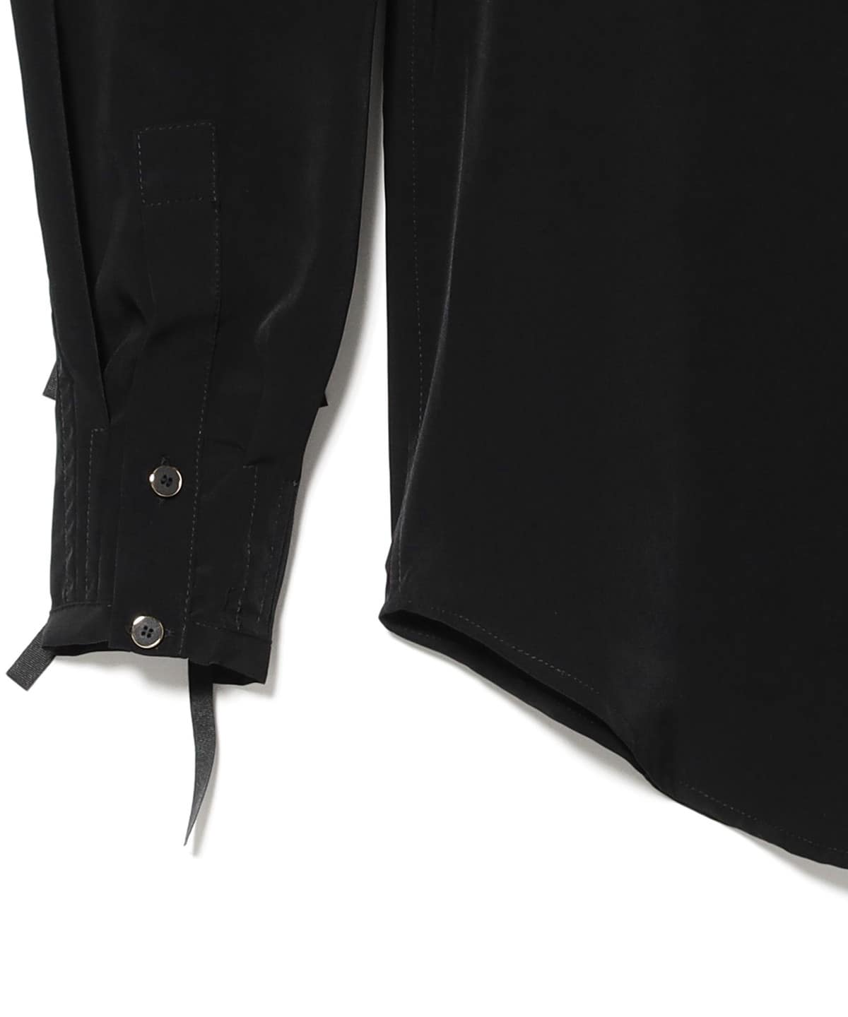 Ray BEAMS（レイ ビームス）FUMIE=TANAKA / Arm Ribbon Shirt（シャツ