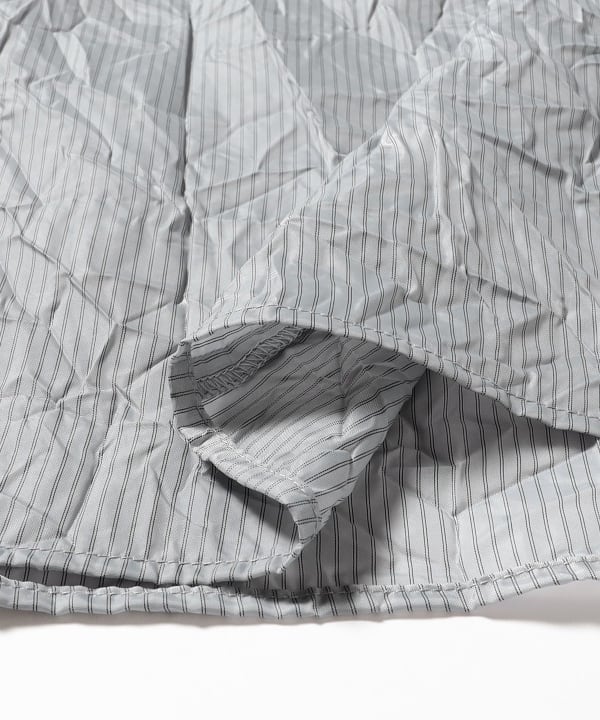 Striped Washer Ribbon Blouse