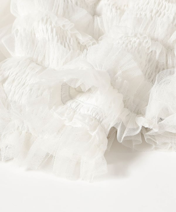 DREAM sister jane / Pigment Tulle Ruffle Tops