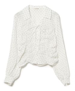 プリント シャーリング シャツ