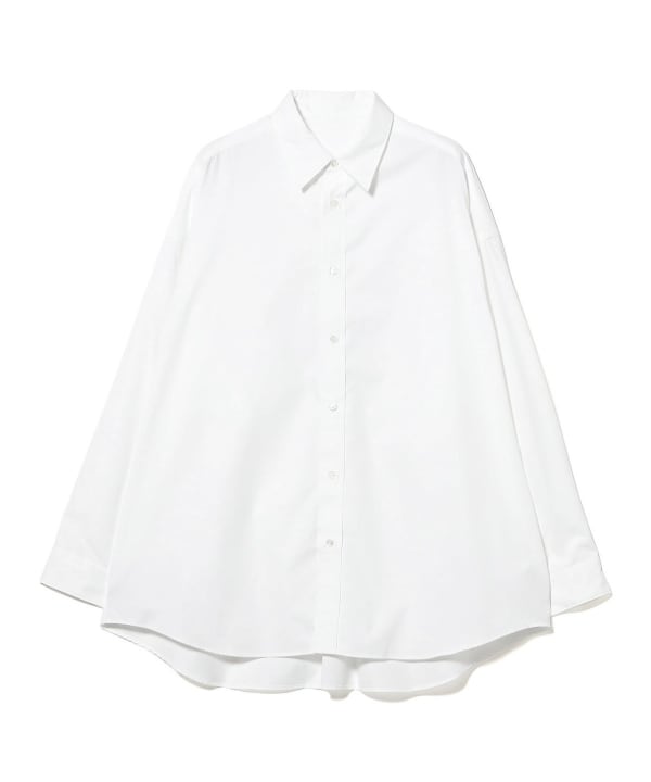Graphpaper / High Count Broad L/S Oversized Regular Collar Shirt