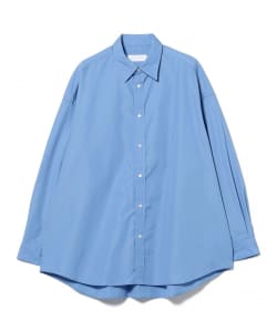 Graphpaper / High Count Broad L/S Oversized Regular Collar Shirt