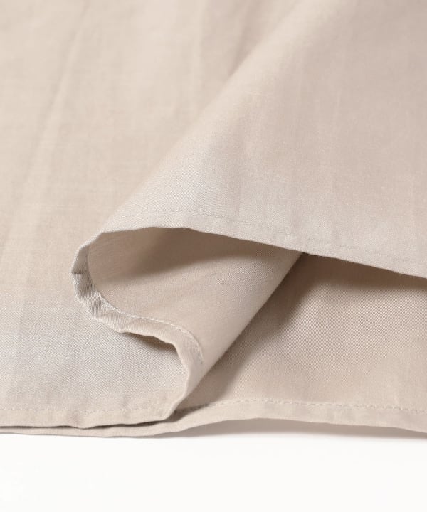 Graphpaper / Silicon Poplin Deep Slit Regular Collar Shirt