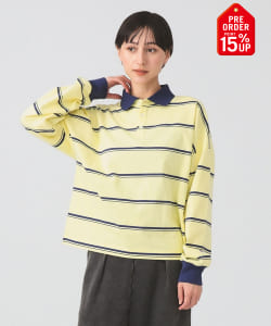 【+15%ポイントUP】【別注】Champion / ボーダー ポロシャツ
