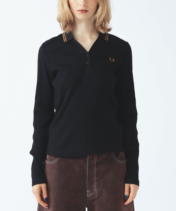 【別注】FRED PERRY / リブ ポロシャツ