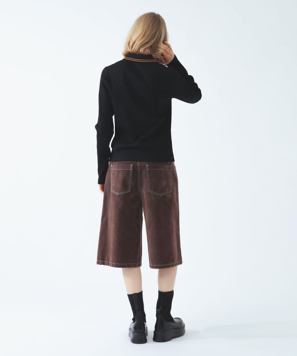 【+10%ポイントUP】【別注】FRED PERRY / リブ ポロシャツ