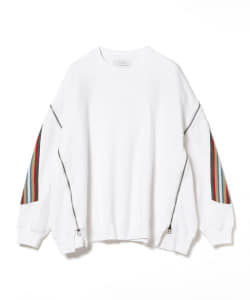 ▲○FACETASM / ZIPPER RIB SWEAT