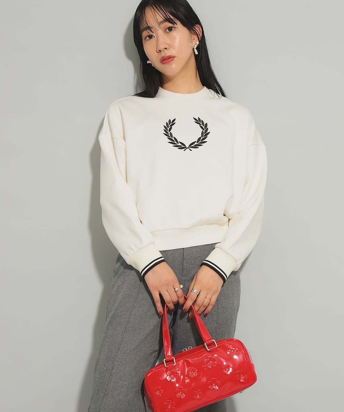 Ray BEAMS（レイ ビームス）【別注】FRED PERRY / SWEAT