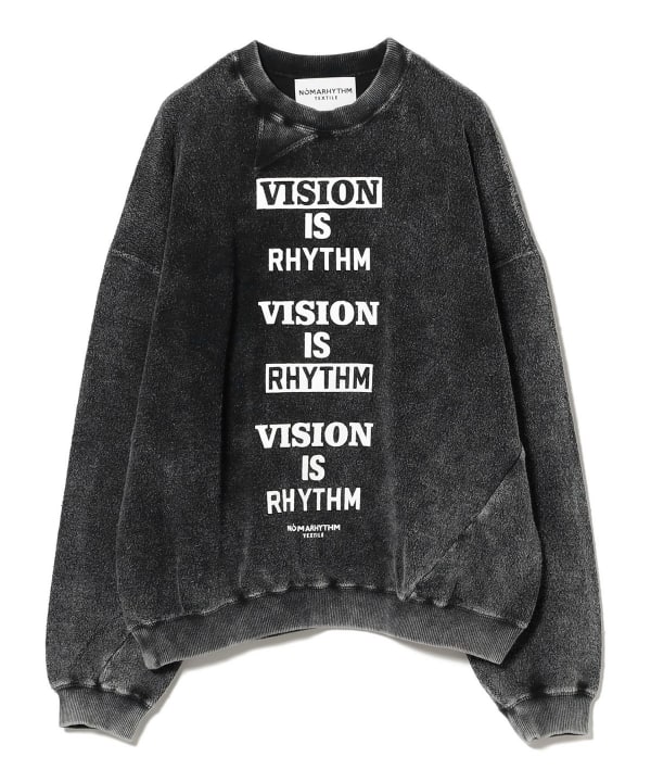 NOMA t.d グラデーショントレーナー Ray BEAMS（レイ ビームス）NOMA t.d. / Hand Dyed Danny Sweat
