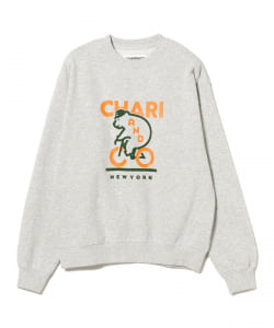 【別注】CHARI&CO / TO BEAR MOUNTAIN CREWNECK SWEAT