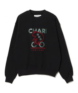 【別注】CHARI&CO / TO BEAR MOUNTAIN CREWNECK SWEAT