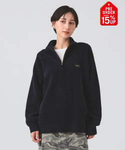 【+15%ポイントUP】Lee / HALF ZIP SWEATER