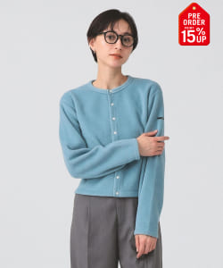 【+15%ポイントUP】ORCIVAL / フリース クルーネック カーディガン