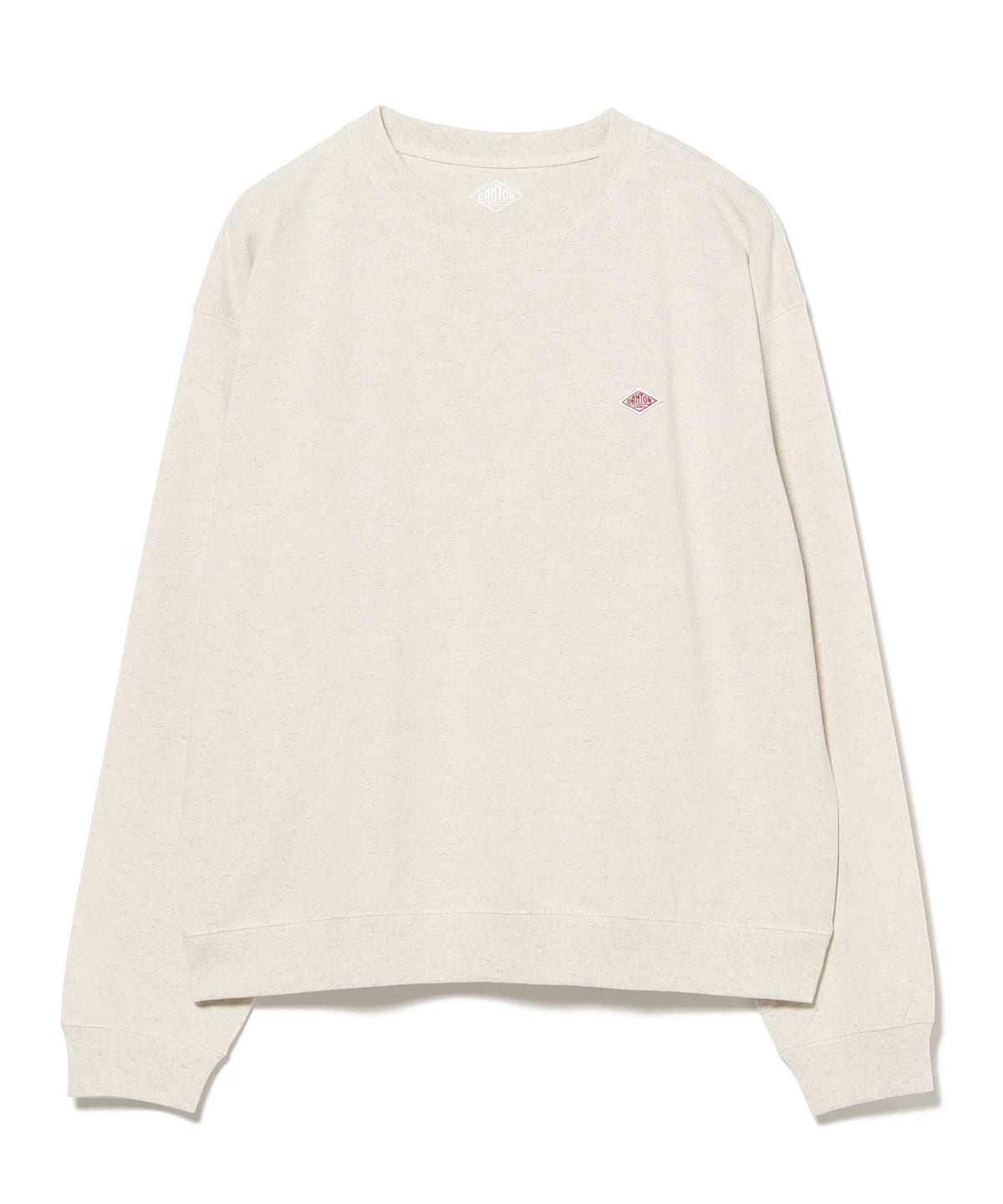 DANTON ダントン / SOLID SWEATSHIRT Tシャツ・カットソー WOMEN 111 HEATHER IVORY M DANTON ダントン / SOLID SWEATSHIRT Tシャツ・カットソー WOMEN 111 HEATHER IVORY M