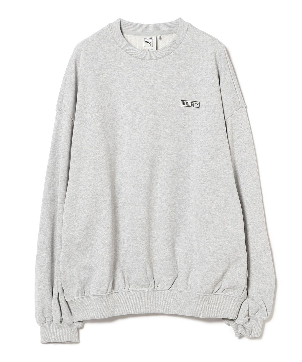 PUMA プーマ x ROSE / オーバーサイズ クルー スウェット トップス F. L/GreyHeather XS PUMA プーマ x ROSE / オーバーサイズ クルー スウェット トップス F. L/GreyHeather XS