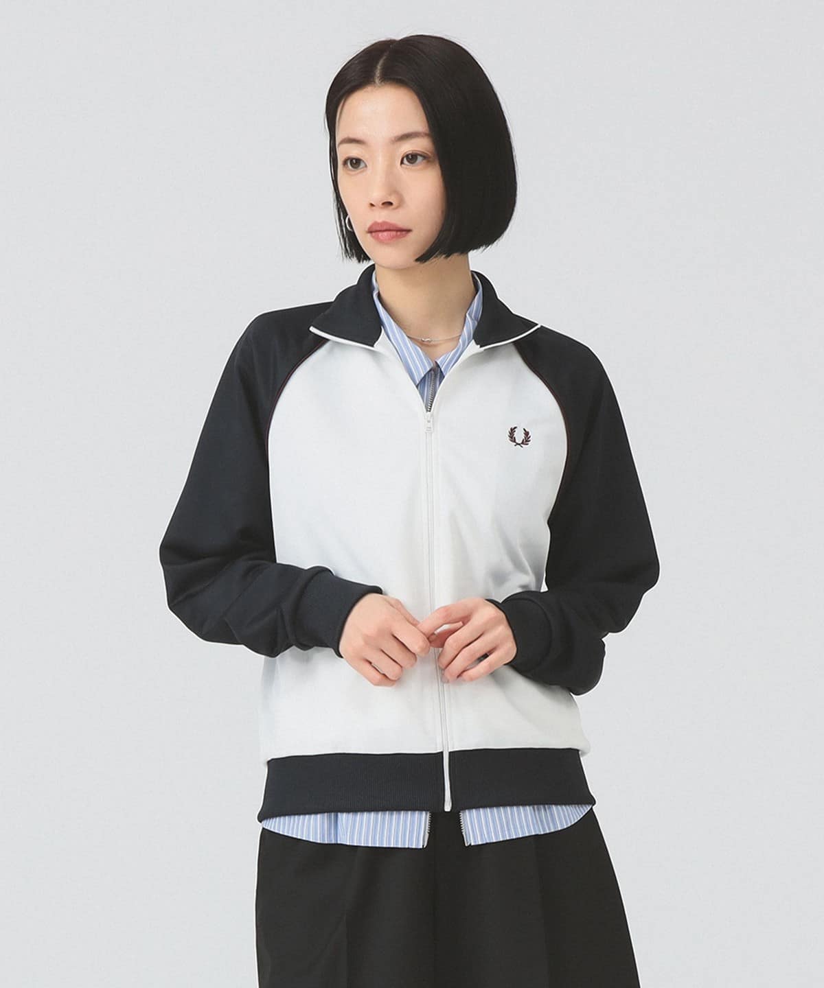 Ray BEAMS（レイ ビームス）【別注】FRED PERRY / カラーブロック